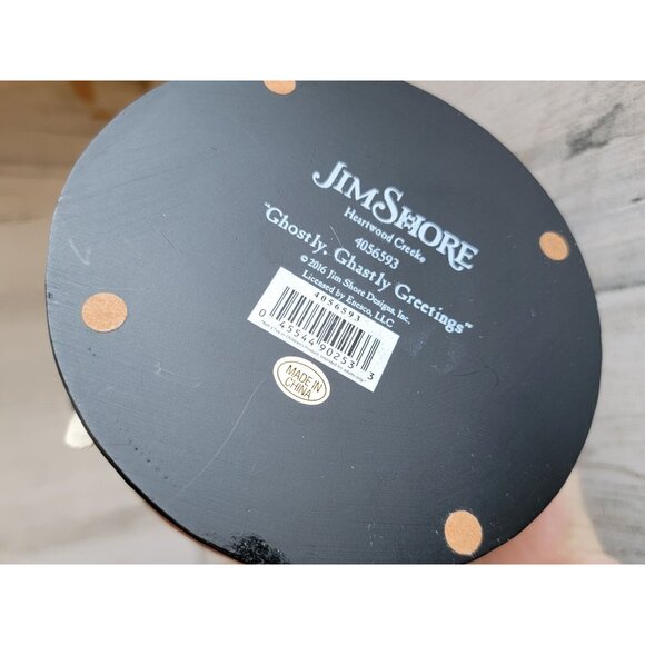 Jim Shore Ghostly, Ghastly Greetings 4056593 Halloween witch figure - Picture 10 of 10